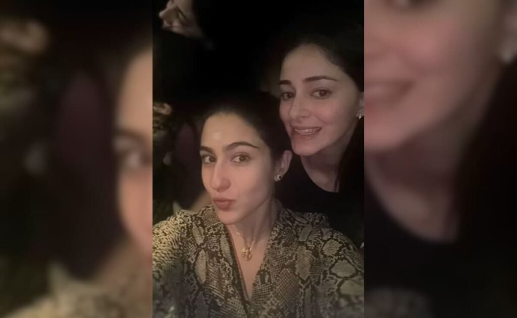 अनन्या पांडे ने बीएफएफ सारा अली खान के साथ एक सेल्फी से इंटरनेट पर आग लगा दी