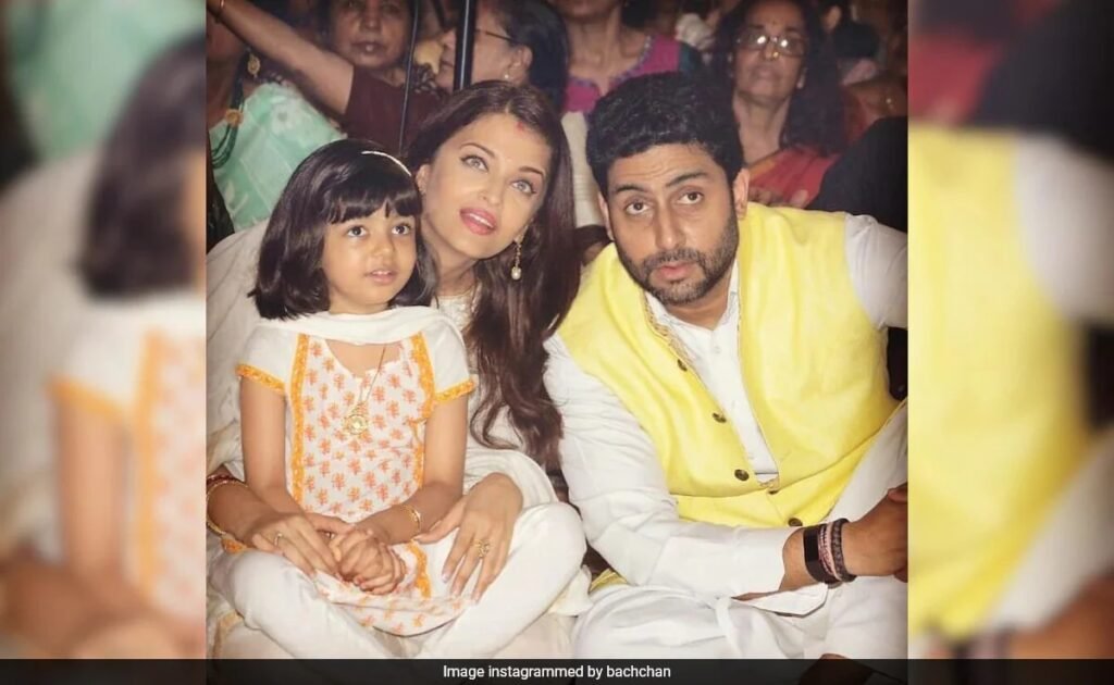 अलगाव की अफवाहों के बीच, अभिषेक बच्चन ने ऐश्वर्या राय बच्चन का आभार व्यक्त किया: "वह आराध्या के साथ घर पर हैं..."