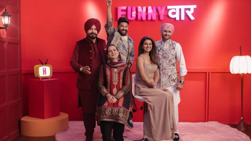 नवजोत सिंह सिद्धू ने अपने शो पर कपिल शर्मा के साथ अपने पुनर्मिलन की बीटीएस तस्वीरों की श्रृंखला साझा की नवजोत सिंह सिद्धू ने अपने शो पर कपिल शर्मा के साथ अपने पुनर्मिलन की बीटीएस तस्वीरों की श्रृंखला साझा की