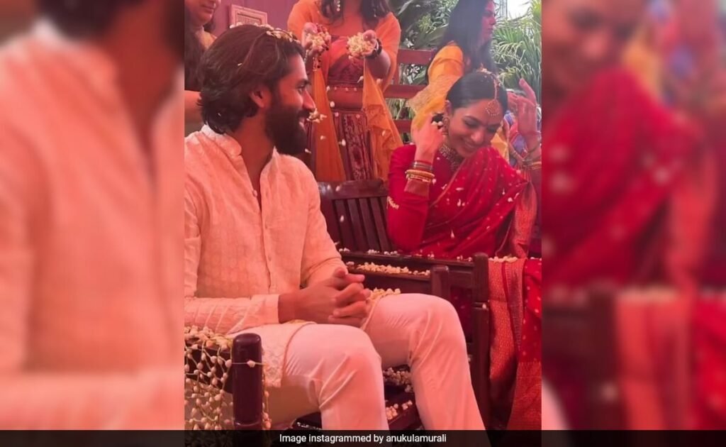नागा चैतन्य और शोभिता धूलिपाला का प्री-वेडिंग उत्सव शुरू हो गया है मंगलस्नानम् और हल्दी सेरेमनी. तस्वीरें देखें