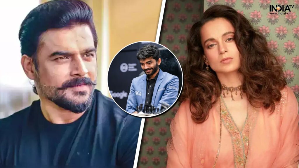 आर माधवन से लेकर कंगना रनौत तक, फिल्मी हस्तियों ने डी गुकेश को सबसे कम उम्र के विश्व शतरंज चैंपियन बनने पर बधाई दी