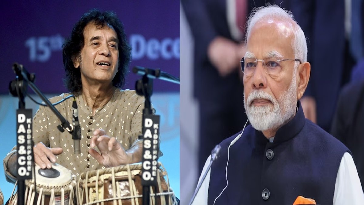 जाकिर हुसैन के निधन पर पीएम मोदी ने जताया शोक, कहा- 'महान तबला वादक के निधन से गहरा दुख हुआ'