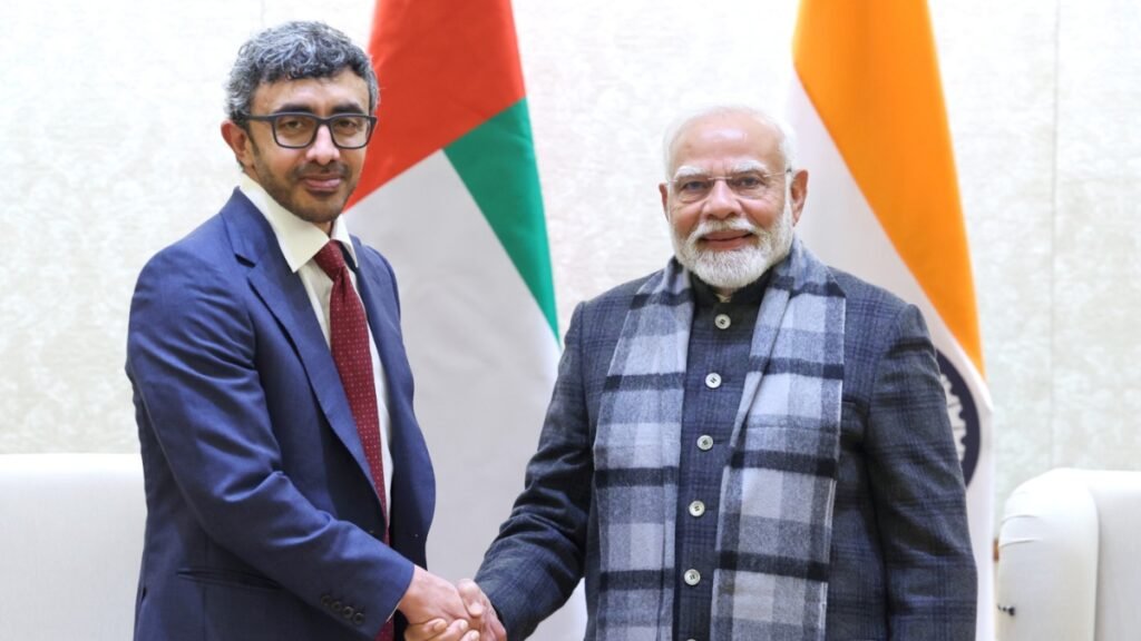 भारत, यूएई ने भारत-मध्य पूर्व-यूरोप कॉरिडोर पर चर्चा की: पीएम मोदी ने यूएई के डिप्टी पीएम से मुलाकात की