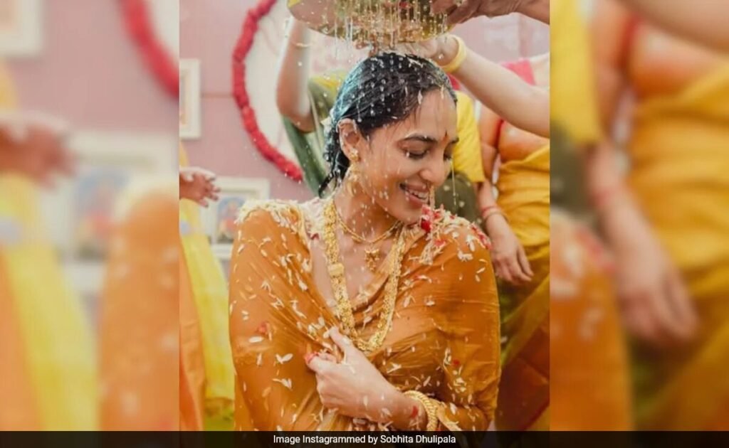 सोभिता धूलिपाला की मंगलस्नानम् तस्वीरों को विक्रांत मैसी, दीया मिर्जा, सान्या मल्होत्रा ​​और अन्य का प्यार मिला