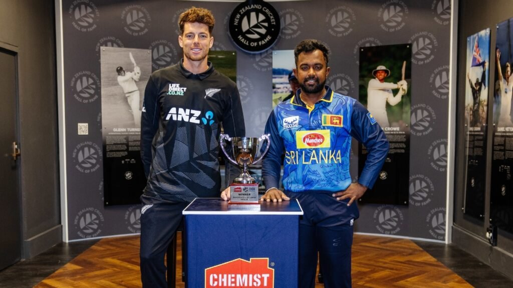 न्यूजीलैंड बनाम श्रीलंका लाइव: भारत में टीवी और स्ट्रीमिंग पर एनजेड बनाम एसएल वनडे सीरीज कब और कहां देखें?