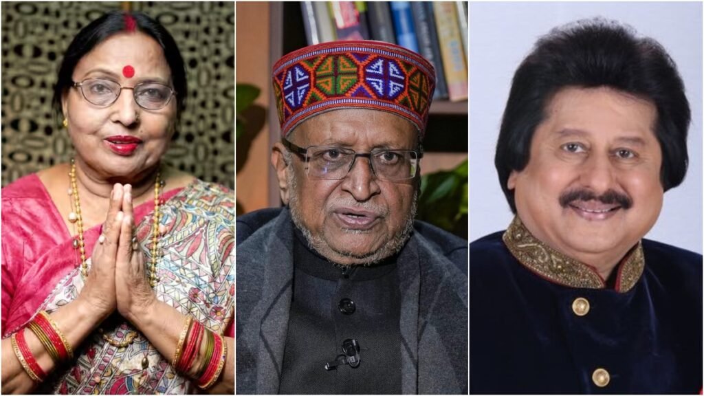 पद्मा अवार्ड्स 2025: शारदा सिन्हा ने पद्मा विभुशन के साथ सम्मानित किया, सुशील मोदी ने पद्म भूषण से सम्मानित किया | पूर्ण सूची पद्मा अवार्ड्स 2025: शारदा सिन्हा ने पद्मा विभुशन के साथ सम्मानित किया, सुशील मोदी ने पद्म भूषण से सम्मानित किया | पूर्ण सूची
