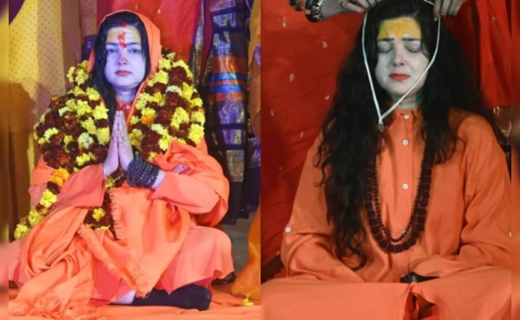 ममता कुलकर्णी अपने ‘संन्यासी’ अनुष्ठान के दौरान टूट जाती है। घड़ी ममता कुलकर्णी अपने 'संन्यासी' अनुष्ठान के दौरान टूट जाती है। घड़ी