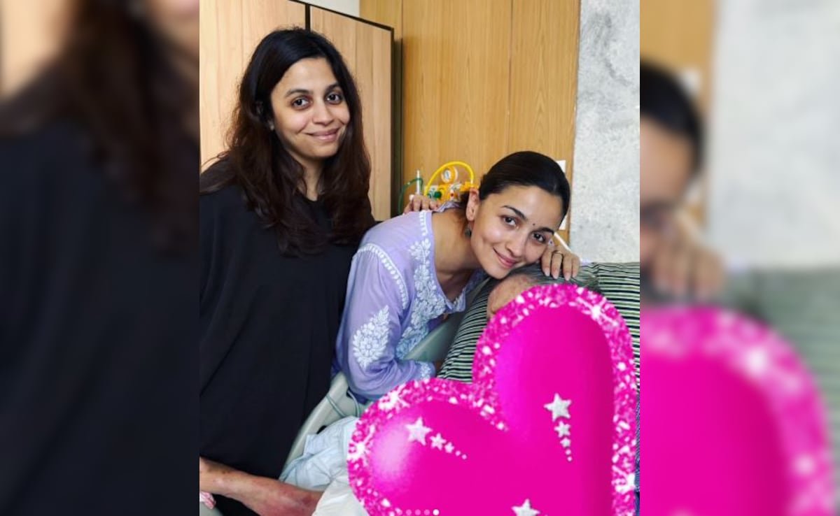 आलिया भट्ट और शाहीन भट्ट का एक चित्र-प्रतिष्ठित फ्रेम दादी का 96 वां जन्मदिन मना रहा है