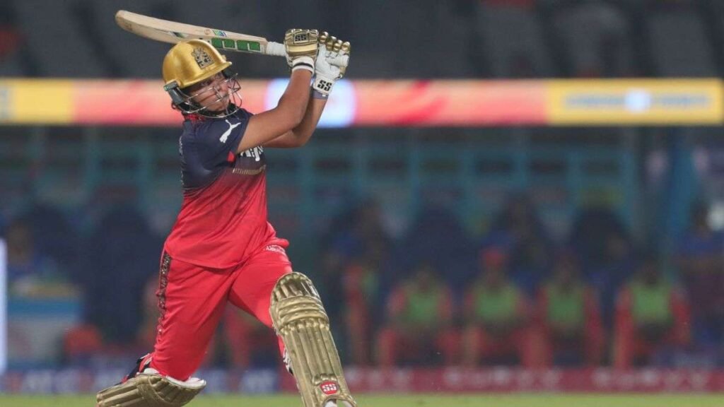 ऋचा घोष WPL 2025 में GG पर RCB की ऐतिहासिक जीत को दर्शाता है ऋचा घोष WPL 2025 में GG पर RCB की ऐतिहासिक जीत को दर्शाता है