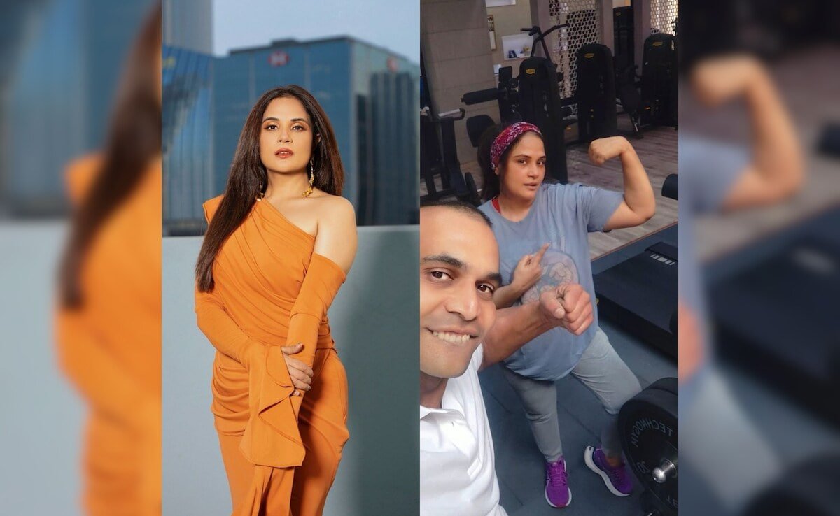 ऋचा चड्हा फिटनेस मोड पोस्ट गर्भावस्था में हो जाती है, उसकी अगली परियोजना के लिए तैयार हो जाती है