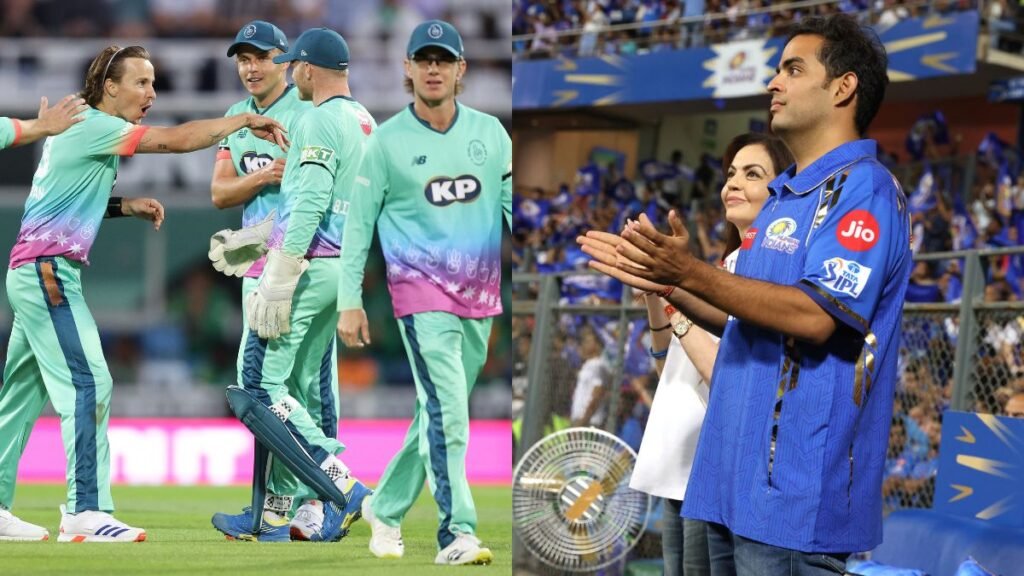 मुंबई इंडियंस ने अपने 7-टीम रोस्टर, सरे को बहुसंख्यक हिस्सेदारी बनाए रखने के लिए अंडाकार अजेय का स्वागत किया मुंबई इंडियंस ने अपने 7-टीम रोस्टर, सरे को बहुसंख्यक हिस्सेदारी बनाए रखने के लिए अंडाकार अजेय का स्वागत किया