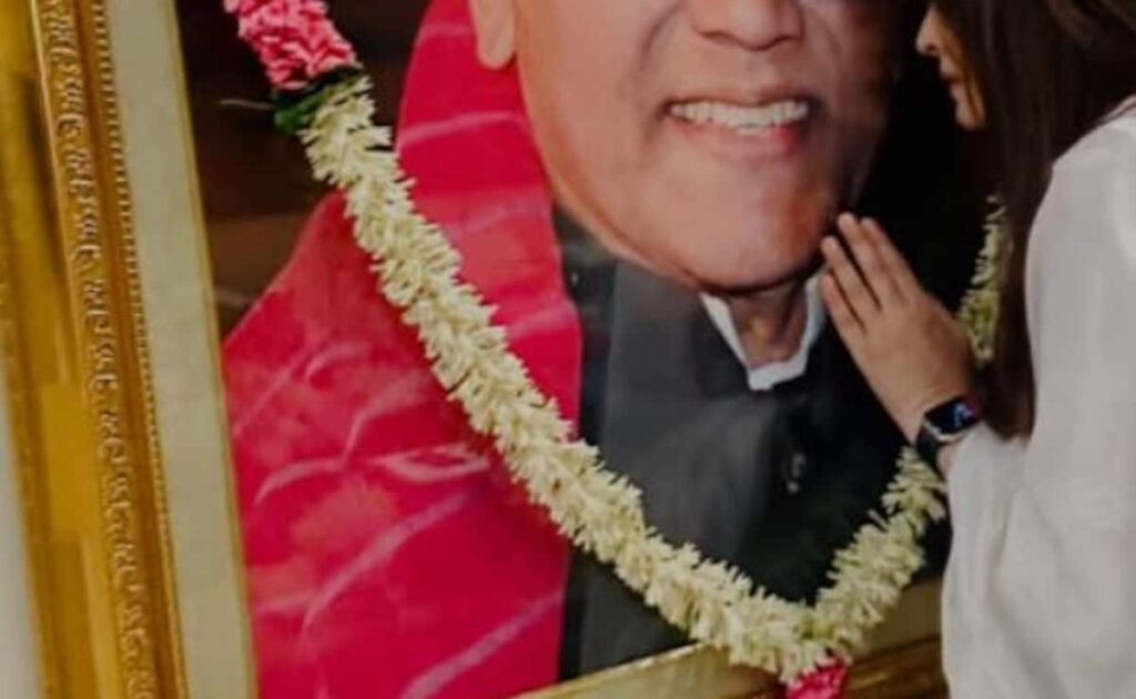 ऐश्वर्या राय बच्चन, बेटी आराध्या के साथ, अपनी मृत्यु की सालगिरह पर पिता कृष्णराज राय को याद करते हैं