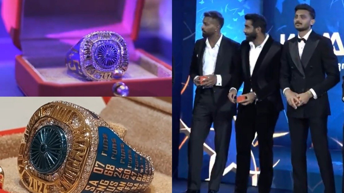 BCCI gifted rings to Indian players.
