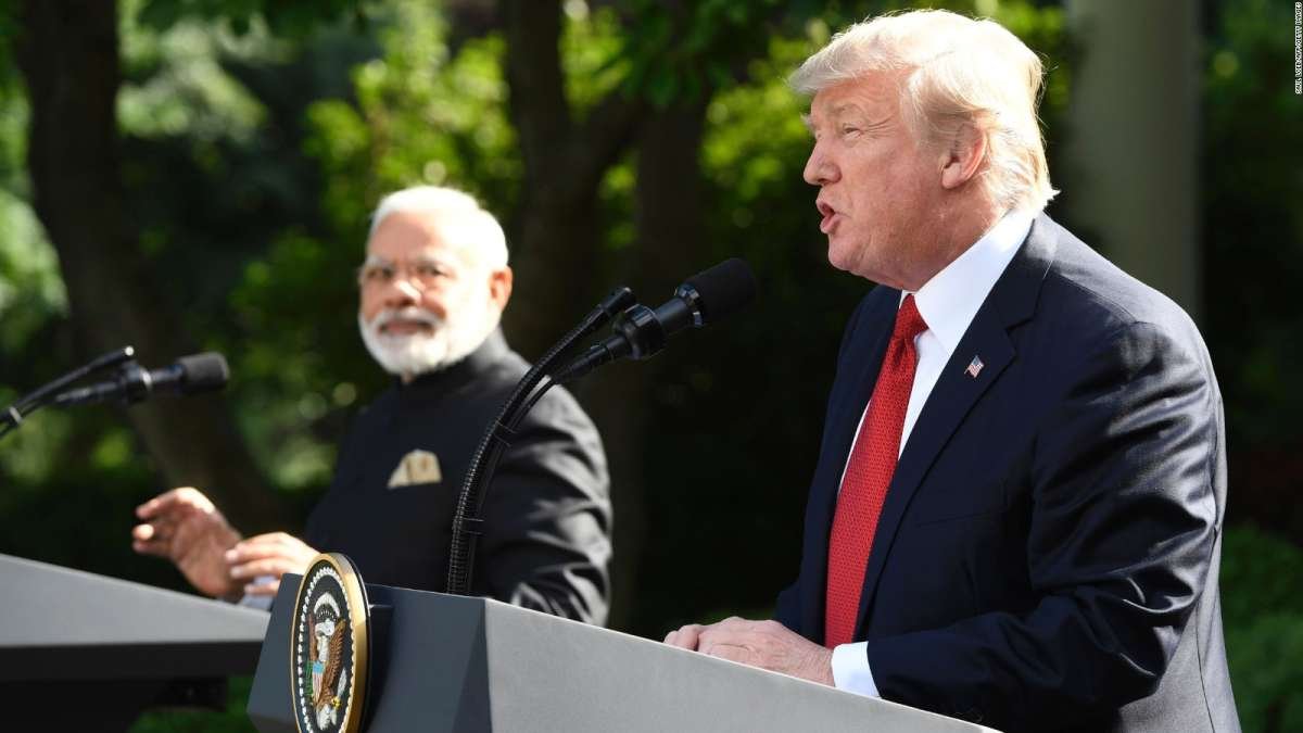 PM Modi praises Trump&rsquo;s leadership, calls him courageous and committed to America