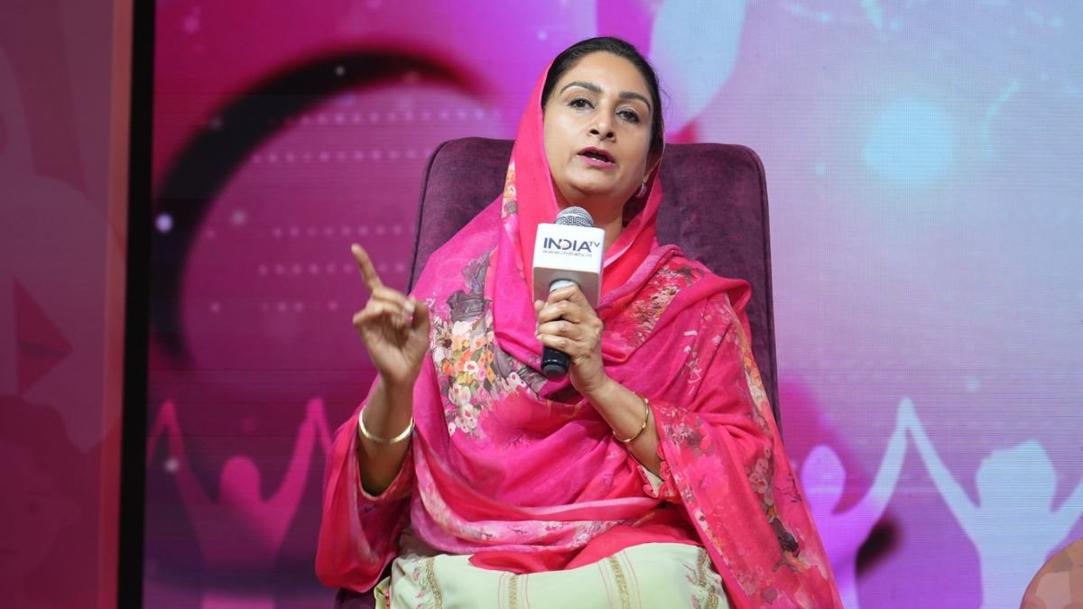 भारत टीवी 'वह' कॉन्क्लेव: पॉलिटिक्स को और अधिक महिला प्रतिनिधित्व की जरूरत है, हरीमरत कौर बादल कहते हैं