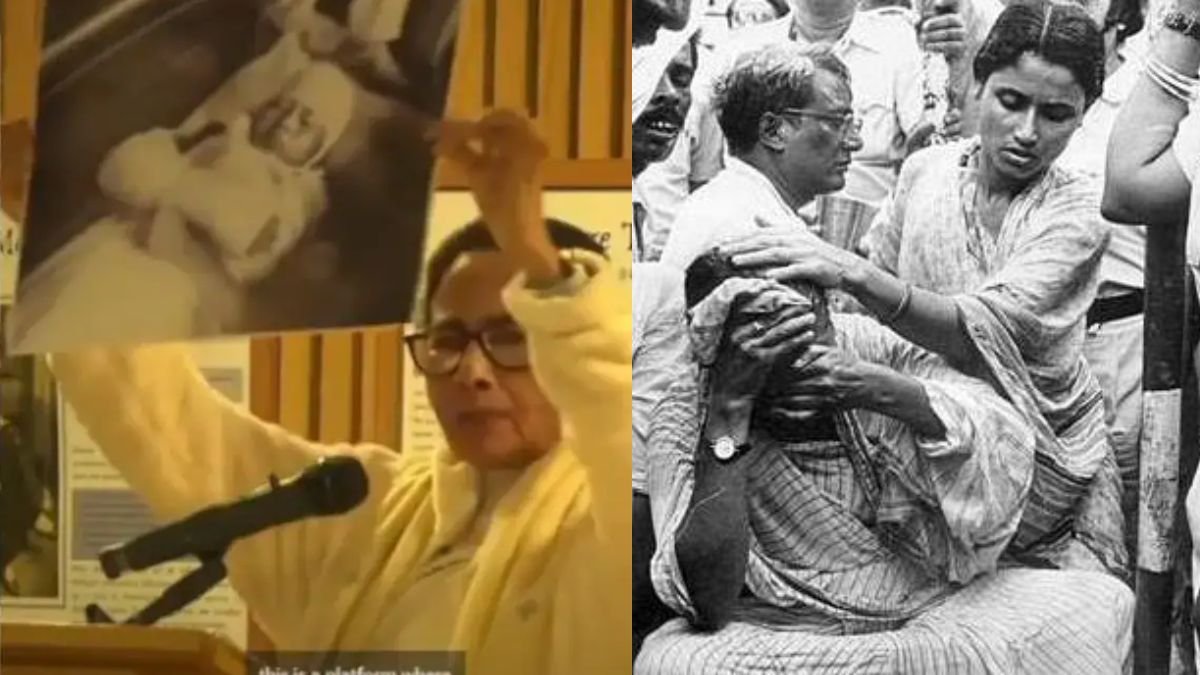 ममाता ने उस पर हमले की छवि प्रदर्शित की जब ब्रिटेन में हेकल्ड: 1990 में क्या हुआ? व्याख्या की