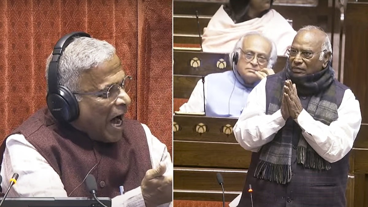 मल्लिकरजुन खड़गे ने अपनी अपमानजनक टिप्पणी पर राज्यसभा में हंगामे के बाद माफी मांगी