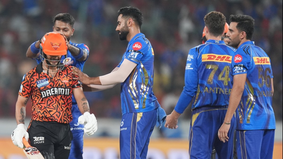 इसहान किशन ने SRH बनाम Mi ipl 2025 क्लैश में विचित्र क्षण में अल्ट्रैज पर कुछ भी नहीं के साथ खारिज कर दिया | घड़ी