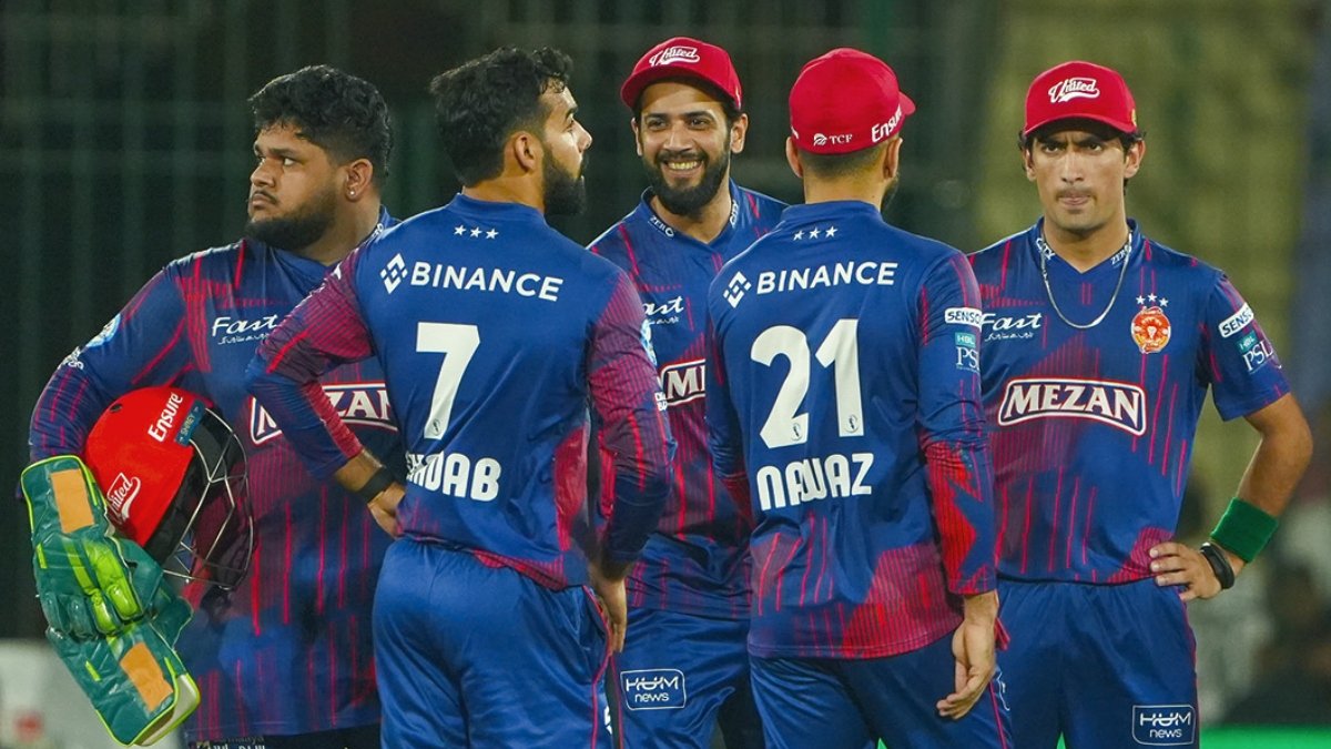 कैप्टन शादब ने इस्लामाबाद यूनाइटेड स्क्रिप्ट PSL इतिहास के रूप में सामने से लीड की, 2025 में 4 वीं सीधी जीत दर्ज की