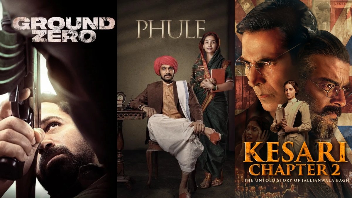 बॉक्स ऑफिस कलेक्शन: पता है कि अब तक कितना ग्राउंड ज़ीरो, फुले और केसरी अध्याय 2 एकत्र किया गया
