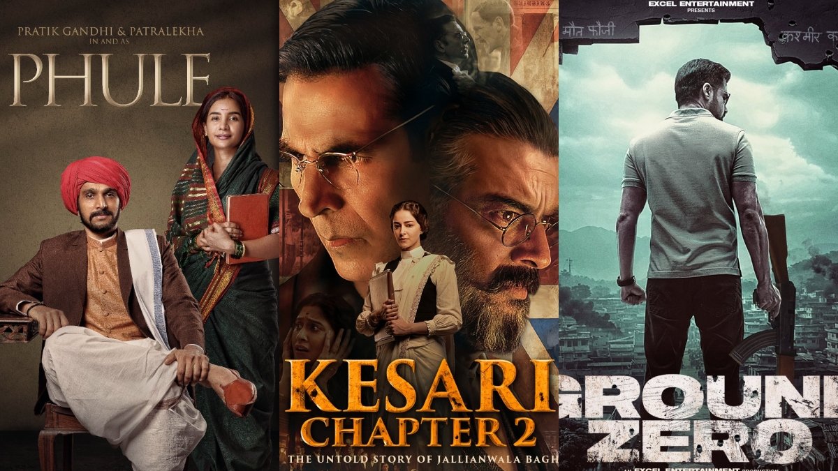 बॉक्स ऑफिस की रिपोर्ट: केसरी 2, ग्राउंड ज़ीरो, फुले और जाट के शनिवार संग्रह पर एक नज़र