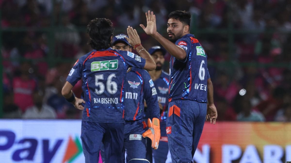 लखनऊ सुपर जायंट्स स्टन राजस्थान, आरआर बोतल IPL 2025 में एक और मैच