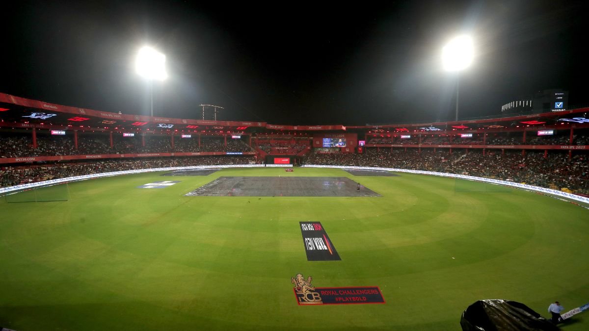 RCB बनाम KKR बेंगलुरु मौसम रिपोर्ट: क्या IPL 2025 फिर से शुरू होने में बारिश खेलेंगे?
