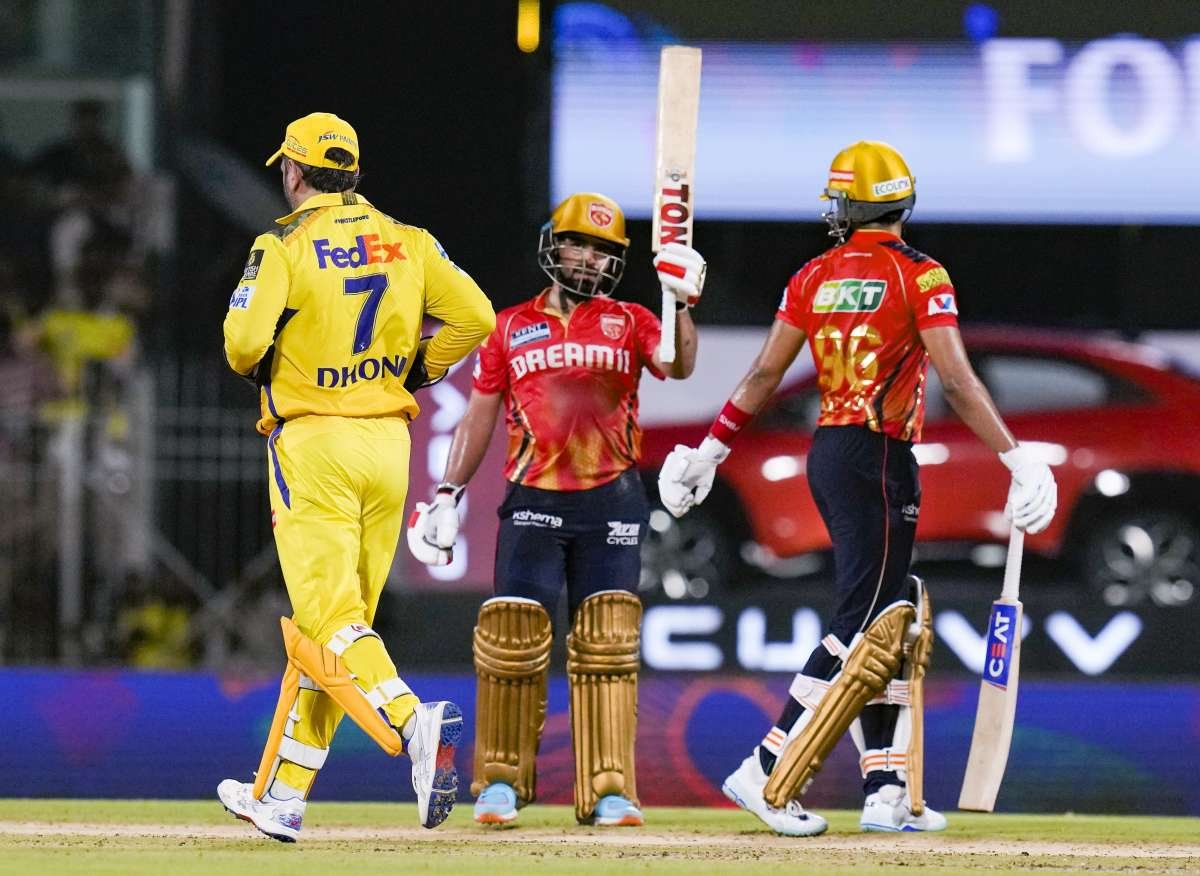 प्रभासिम्रन सिंह चेपुक में आधी सदी के साथ पीबीकेएस बनाम सीएसके क्लैश में इतिहास बनाते हैं