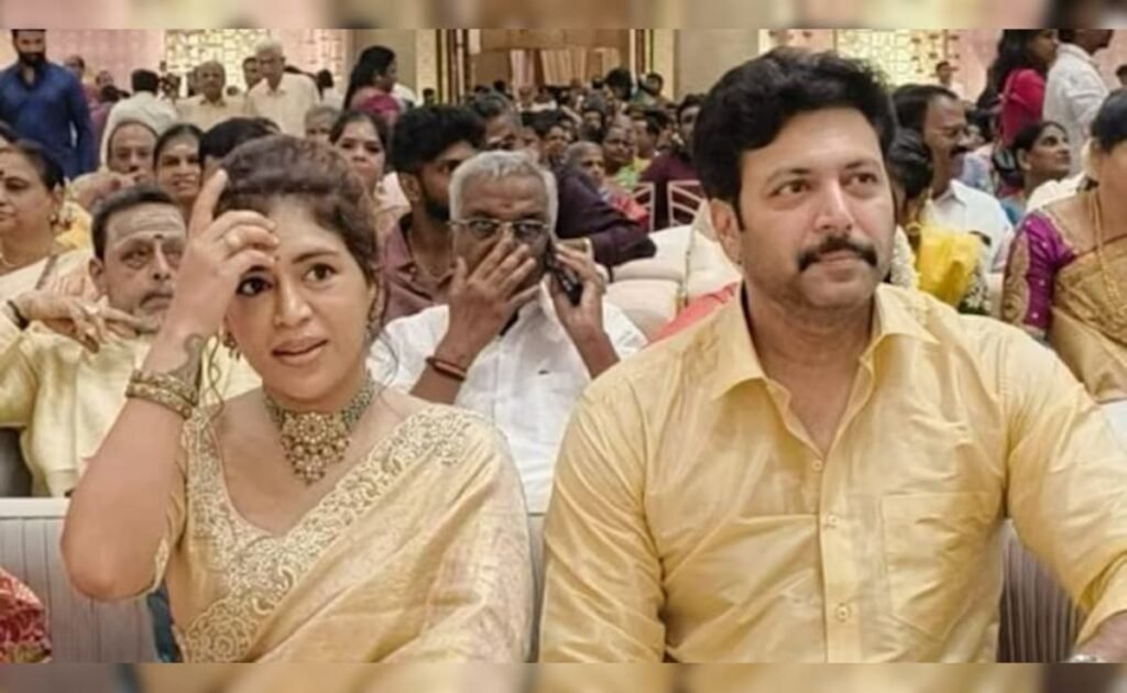 रवि मोहन जुड़वाँ अफवाह प्रेमिका केनिशा फ्रांसिस के साथ पत्नी आरती से विभाजित