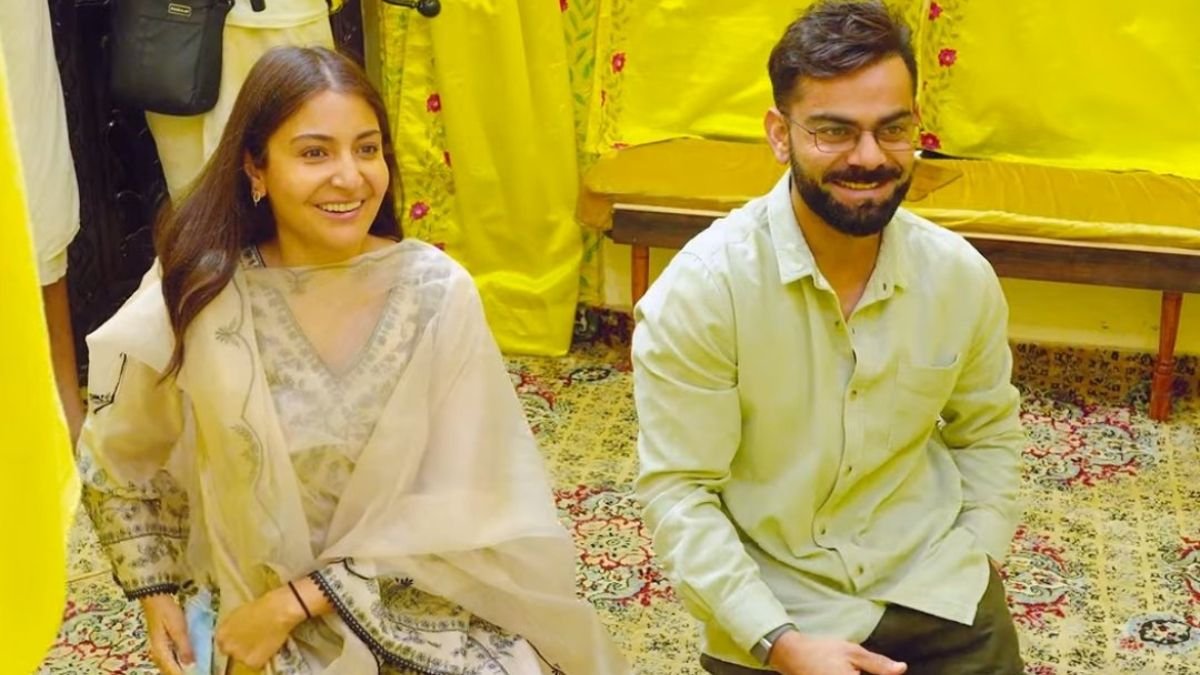 विराट कोहली परीक्षण सेवानिवृत्ति के एक दिन बाद अनुष्का के साथ वृंदावन का दौरा करते हैं, युगल से प्रीमानंद जी महाराज से मिलता है