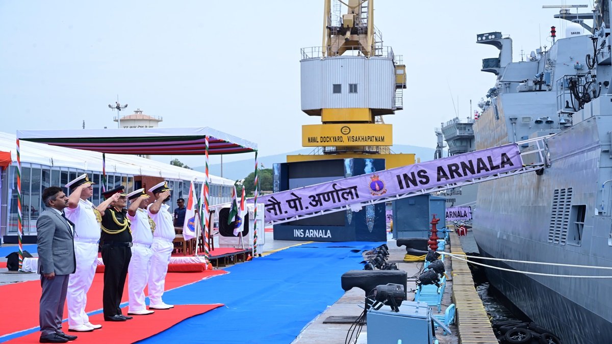 INS अर्नला भारतीय नौसेना में कमीशन: ASW-SWC श्रृंखला के पहले पोत के बारे में जानें