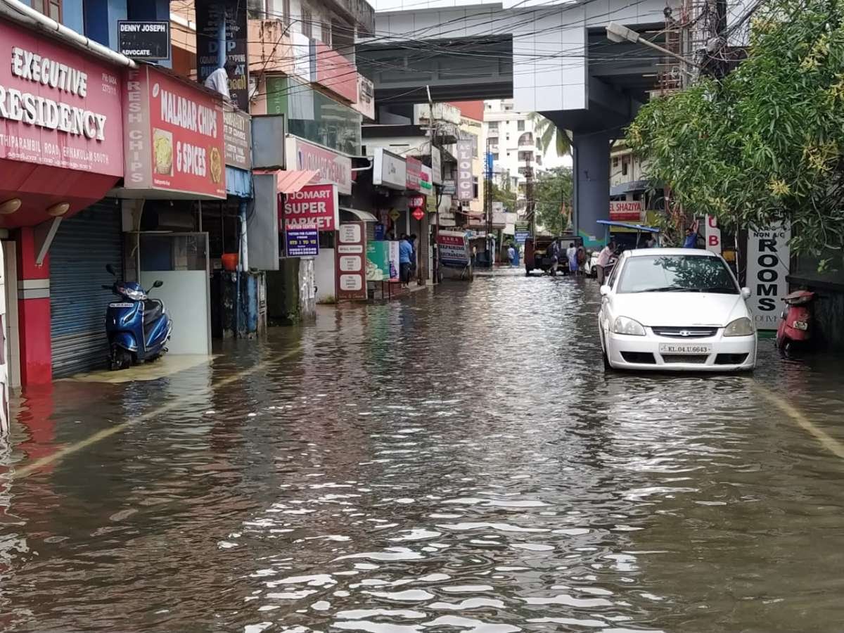 Heavy rain forces school closures in Karnataka and Kerala; authorities urge caution.