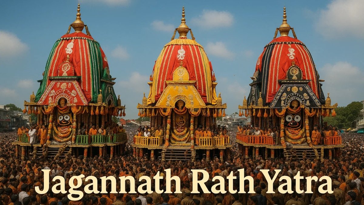 जगन्नाथ रथ यात्रा 2025: इच्छाएं, संदेश, अभिवादन, उद्धरण और छवियां अपने प्रियजनों को भेजने के लिए