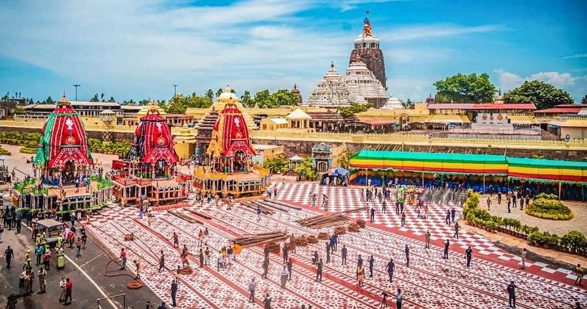 Rath Yatra in Puri.