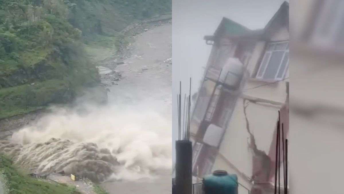वीडियो: 5-मंजिला हाउस भारी बारिश के बीच शिमला में कार्ड के पैक की तरह ढह जाता है, हिमाचल में लाल चेतावनी