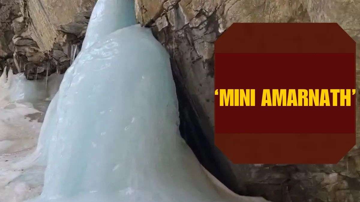 उत्तराखंड की 'मिनी अमरनाथ': बाबा बरफनी से मिलती -जुलती शिवलिंग उत्तरकाशी में मिली | घड़ी