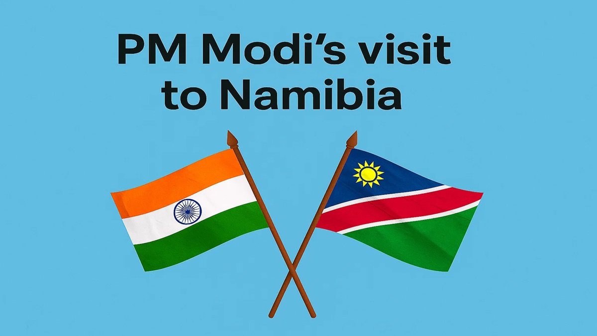 पीएम मोदी नामीबिया का दौरा क्यों कर रहे हैं? खनिजों, हीरे और रणनीतिक संबंधों पर मुख्य ध्यान केंद्रित