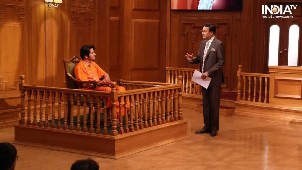 AAP KI ADALAT: ‘मैं भूतों के बारे में अध्ययन करना चाहता हूं, ऑक्सफोर्ड या कैम्ब्रिज में अपसामान्य गतिविधि,’ बगेश्वर बाबा कहते हैं AAP KI ADALAT: 'मैं भूतों के बारे में अध्ययन करना चाहता हूं, ऑक्सफोर्ड या कैम्ब्रिज में अपसामान्य गतिविधि,' बगेश्वर बाबा कहते हैं