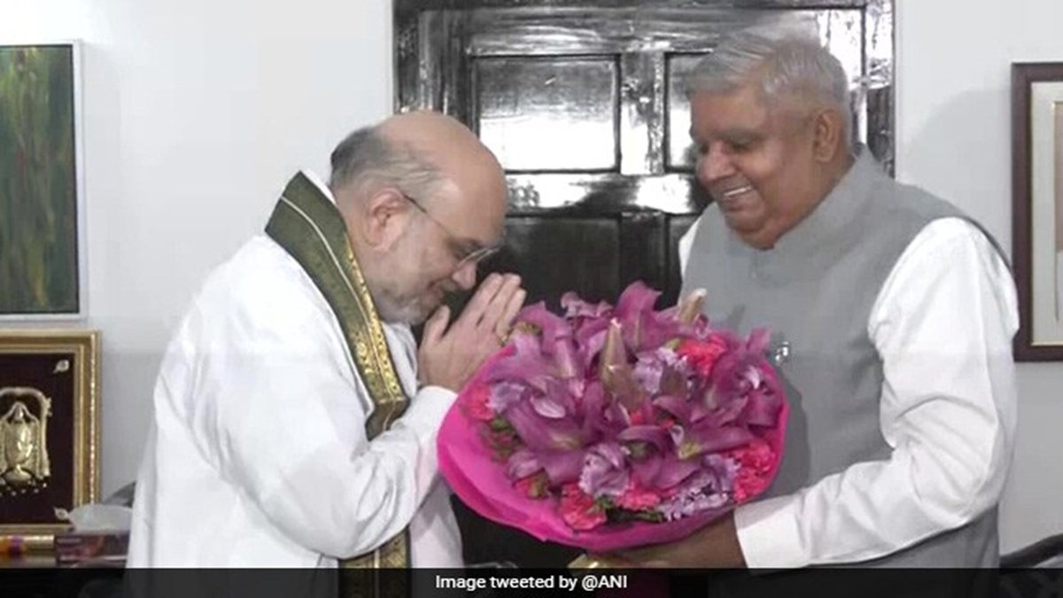 'उन्होंने इस्तीफा दे दिया ...': अमित शाह को धनखार के उपराष्ट्रपति पद से अचानक इस्तीफा
