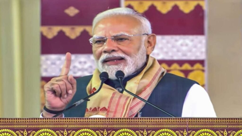 'ऑपरेशन सिंदूर' ट्रायम्फ ने मां कामाख्या के आशीर्वाद के लिए जिम्मेदार ठहराया: असम में पीएम मोदी | वीडियो