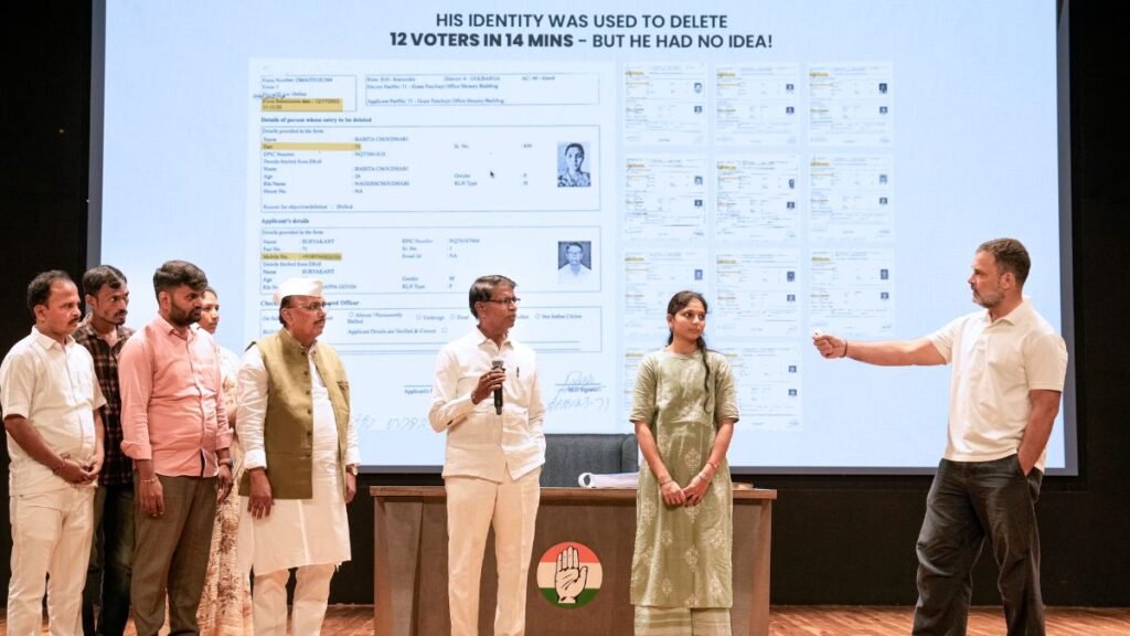 नियत प्रक्रिया के बिना कोई विलोपन संभव नहीं: राहुल गांधी की मतदाता सूची में हेरफेर दावों पर ईसी