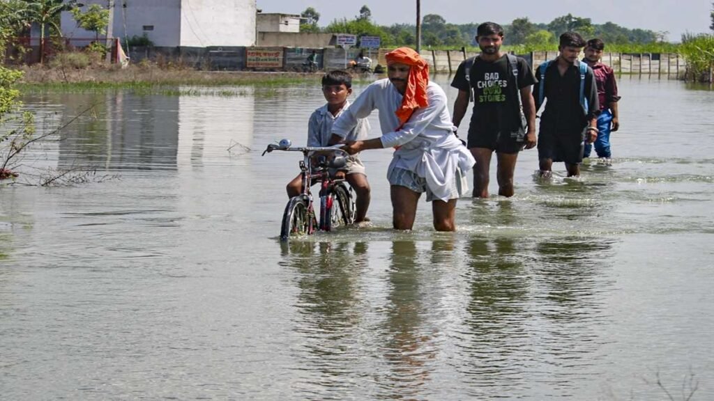 पंजाब फ्लड्स: राहत के प्रयासों से मौत की गिनती 43 तक बढ़ जाती है, AAP सांसद 5 करोड़ रुपये का समर्थन करता है