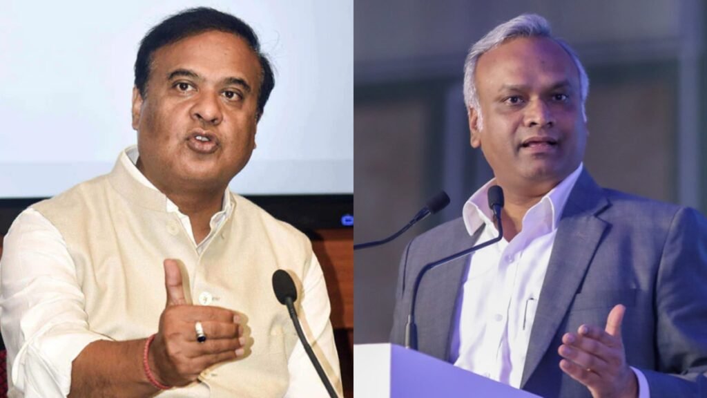 असम की ‘प्रतिभा’ पर सवाल उठाने के बाद प्रियांक खड़गे ने विवाद खड़ा कर दिया; सीएम सरमा ने उन्हें ‘प्रथम श्रेणी का बेवकूफ’ कहा असम की 'प्रतिभा' पर सवाल उठाने के बाद प्रियांक खड़गे ने विवाद खड़ा कर दिया; सीएम सरमा ने उन्हें 'प्रथम श्रेणी का बेवकूफ' कहा