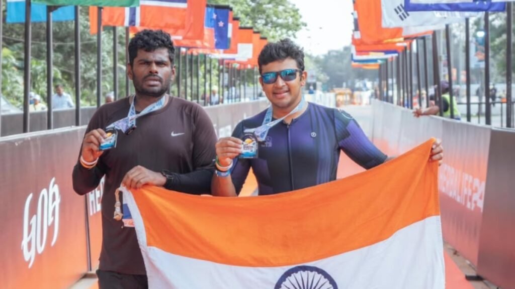 तेजस्वी सूर्या, अन्नामलाई ने आयरनमैन 70.3 गोवा 2025 पूरा किया, पीएम मोदी ने उनके धैर्य और धैर्य की सराहना की