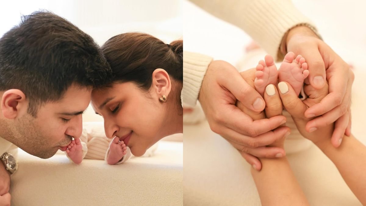 परिणीति चोपड़ा, राघव चड्ढा ने बच्चे के साथ पहली तस्वीर साझा की, उसका नाम बताया | यहां देखें