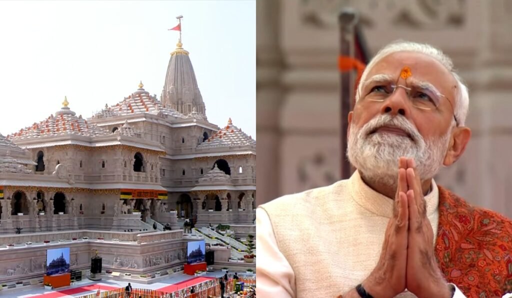 'सदियों पुराने घाव भर रहे हैं': अयोध्या में राम मंदिर पर भगवा झंडा फहराने के बाद पीएम मोदी