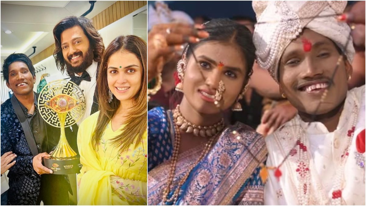 बिग बॉस मराठी 5 के विजेता सूरज चव्हाण ने बचपन की दोस्त संजना से शादी की; अंकिता प्रभुवालावलकर को बधाई