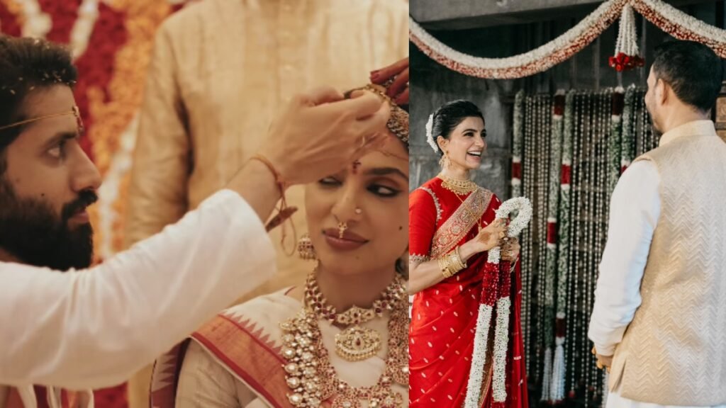 सामंथा की राज से शादी के कुछ दिनों बाद शोभिता धूलिपाला ने पहली सालगिरह पर नागा चैतन्य के साथ शादी का वीडियो पोस्ट किया