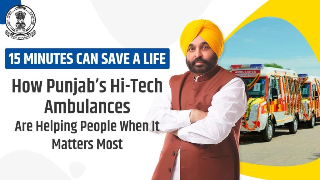 How Punjab's hi-tech ambulances are helping people when it matters most