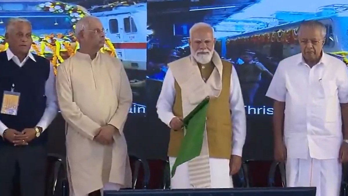 पीएम मोदी ने केरल में तीन अमृत भारत एक्सप्रेस ट्रेनों को हरी झंडी दिखाई: समय, मार्ग, अन्य विवरण देखें